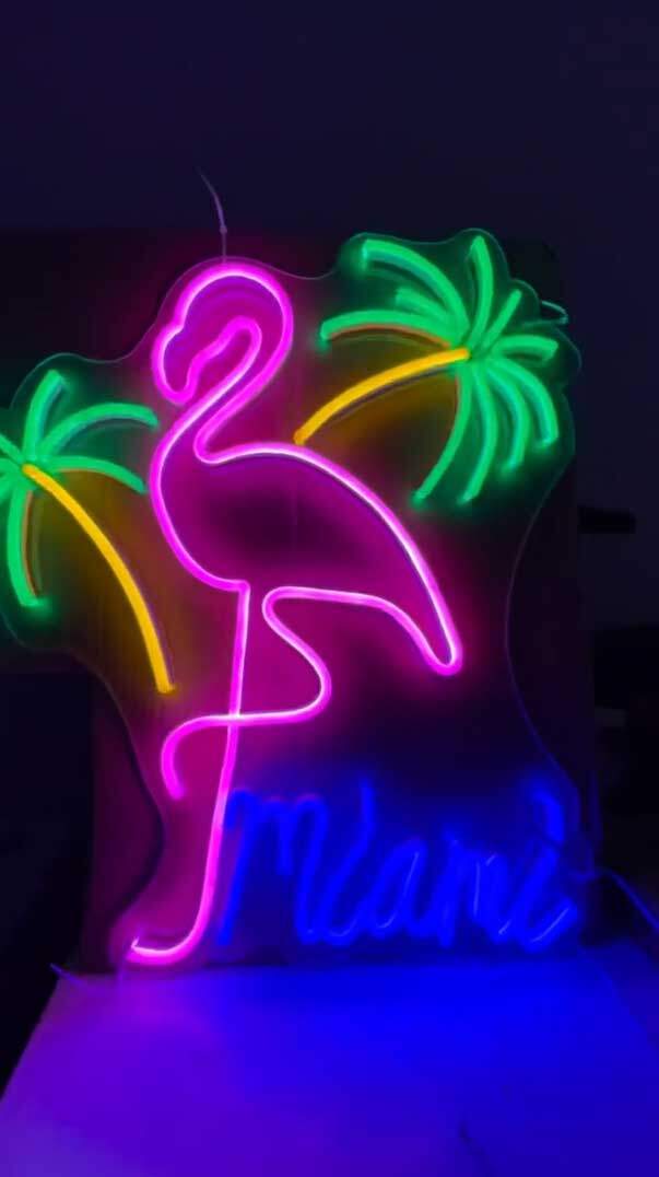 Neon sign