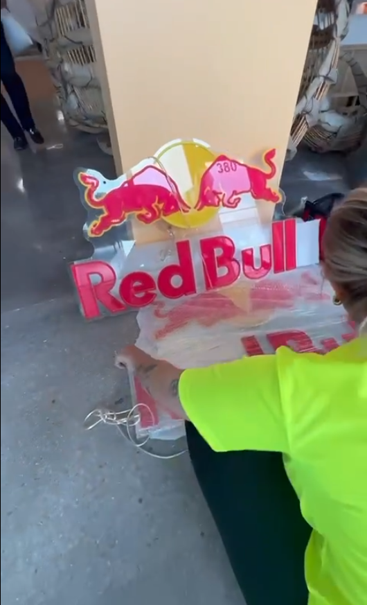 Red Bull Neon Sign